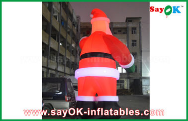 Inflatable Tall Man Inflatable Inflatable Air Dancer Festeval Decoration Santa Claus Red Color For Event