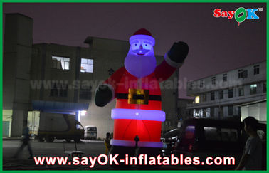 Inflatable Tall Man Inflatable Inflatable Air Dancer Festeval Decoration Santa Claus Red Color For Event