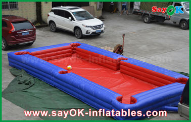 Inflatable Bowling Game PVC Material Inflatable Sports Games Snookball Tables For Kids Playing