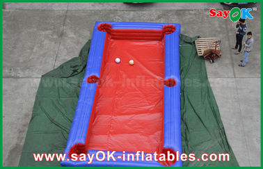 Inflatable Bowling Game PVC Material Inflatable Sports Games Snookball Tables For Kids Playing