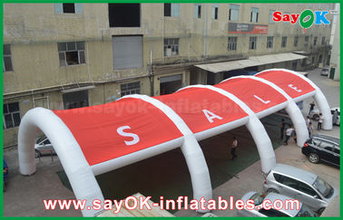 inflatable work tent Red And White Giant Inflatable Air Tent Gate For Exhibition Or Event