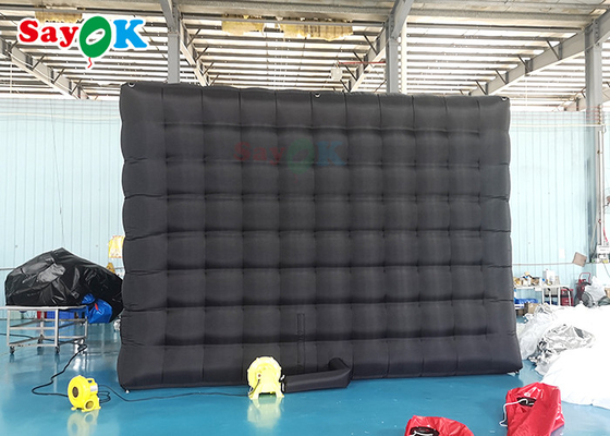 Inflatable Cube Tent Marquee Party Camping Inflatable LED Tent With Air Blower