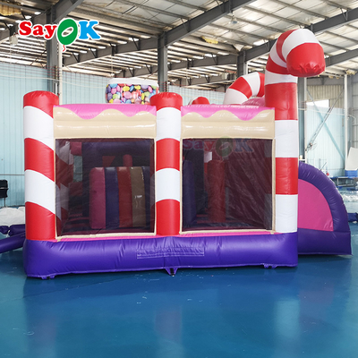 Commercial Inflatable Slide Digital Print Inflatable Bouncer Slide Rental Inflatable Bounce House Quadruple Stitches