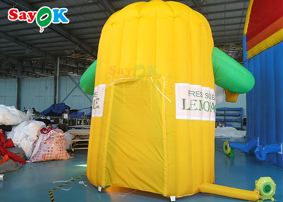 Oxford Inflatable Air Tent For Lemon Drink Promotion Portable Lemonade Booth