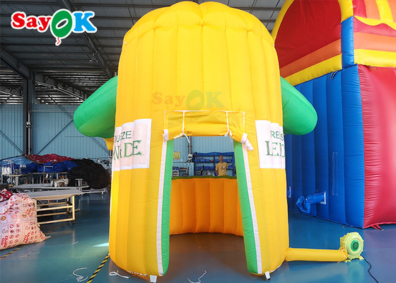 Oxford Inflatable Air Tent For Lemon Drink Promotion Portable Lemonade Booth