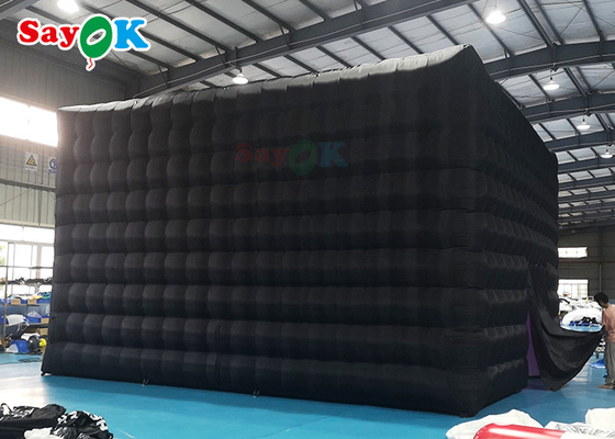 Inflatable Cube Tent Flexible Inflatable Air Tent With Led Lights Blow Up Camping Tent