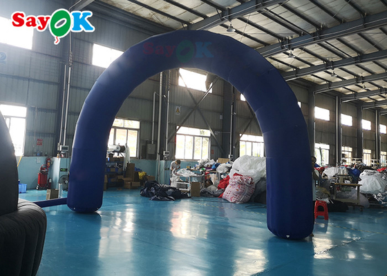 Blue Inflatable Arch Waterproof For Adversting Events Grand Opening