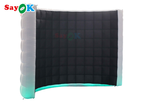 210D Oxford Cloth LED Wall Inflatable Photo Booth For Larger Events