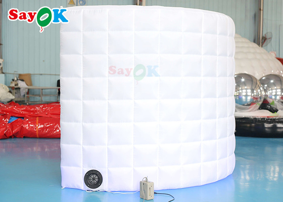 210D Oxford Cloth LED Wall Inflatable Photo Booth For Larger Events