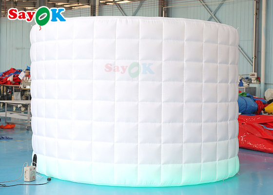 210D Oxford Cloth LED Wall Inflatable Photo Booth For Larger Events