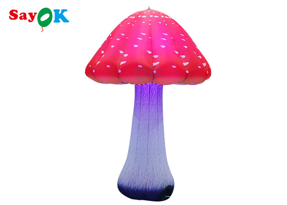 2.5m Decoration Inflatable Mushrooms Led Balloon Light Up Balloon