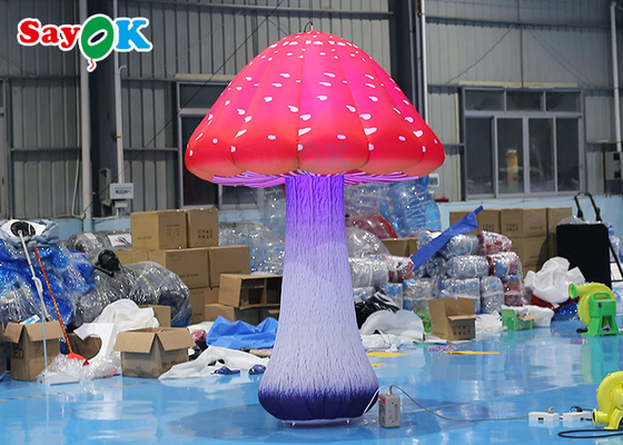 2.5m Decoration Inflatable Mushrooms Led Balloon Light Up Balloon