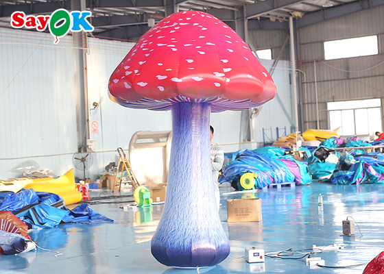 3m Inflatable Lighting Decoration Party Advertising Led Light Mushroom