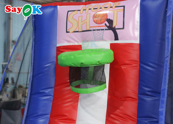 Interactive Tarpaulin Inflatable Sports Games For Team Building Screen Printing