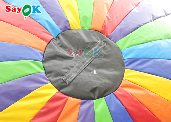 Tarpaulin Inflatable Air Tent With LED Light PVC Party Tent Advertising