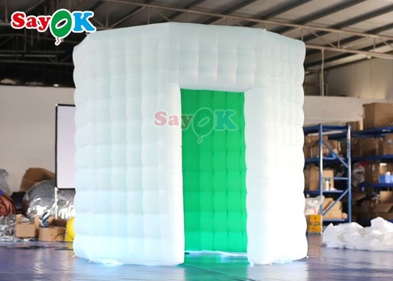 210D Inflatable Photo Booth For Exhibition 2.4x2.4x2.4mH
