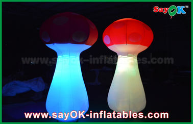 Stage Decoration Giant Inflatable LED Mushroom Lighting For Wedding / Event