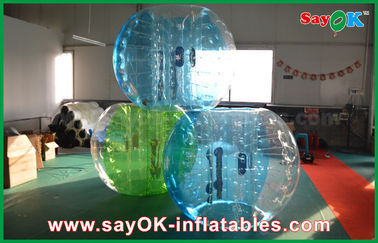 Giant Inflatable Soccer Game Colorful PVC/TPU Soccer Bumper Ball Bubble Football For Outdoor Games