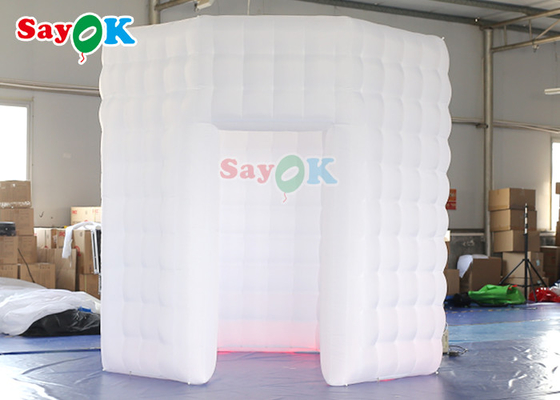 Octagonal Inflatable LED Photo Booth Indoor CE UL Certificated
