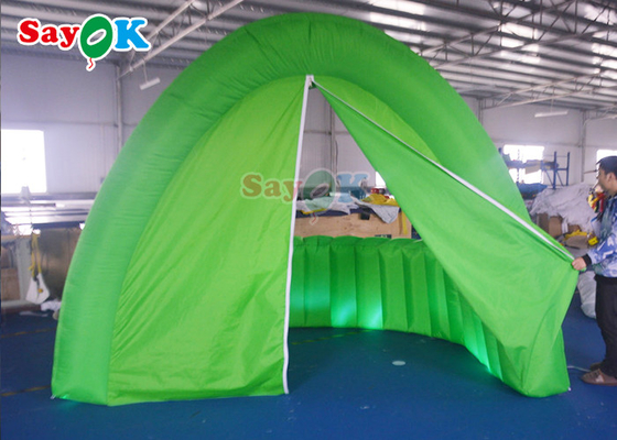 LED Lighting Inflatable Air Tent With Blower For Beer Drink Shop Party