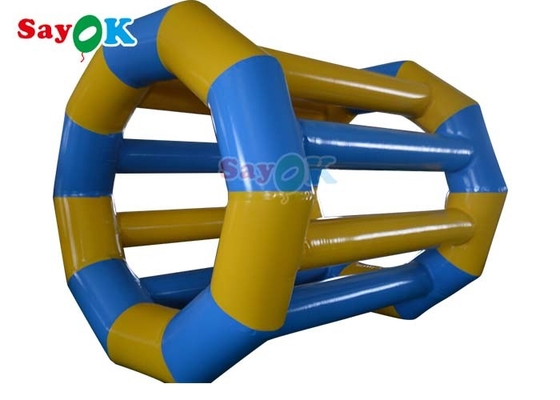 Giant Inflatable Wheel Outdoor Activities Water Iceberg Inflatable For Kids Adults Human Hamster Roller