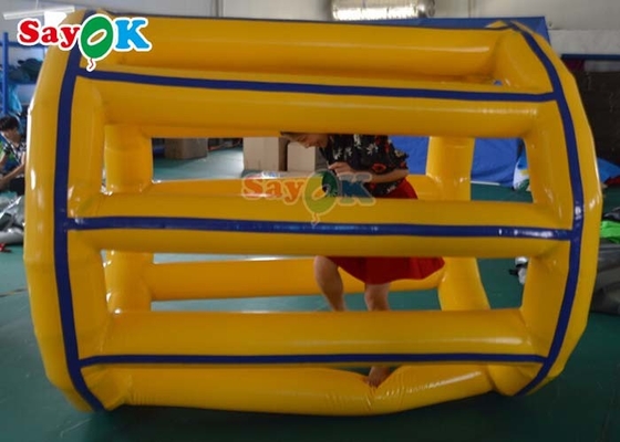 Giant Inflatable Wheel Outdoor Activities Water Iceberg Inflatable For Kids Adults Human Hamster Roller