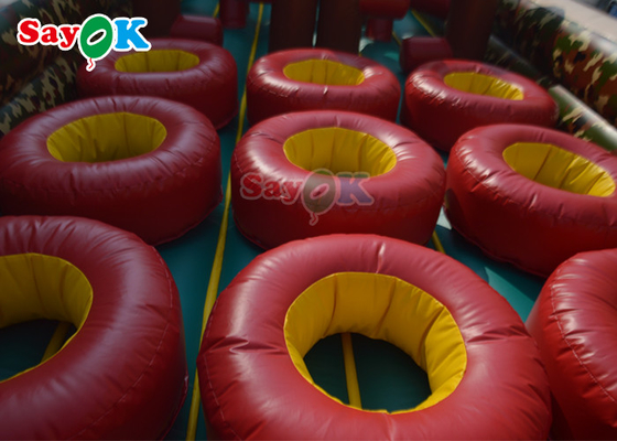 Playground Inflatable Bouncer Full Challenge Adult Outdoor Obstacle Course