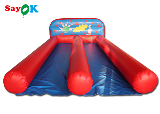 Outdoor Customized Inflatable Human Bowling Game Inflatable Bowling Toys