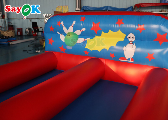Outdoor Customized Inflatable Human Bowling Game Inflatable Bowling Toys
