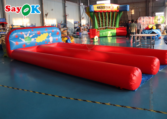 Outdoor Customized Inflatable Human Bowling Game Inflatable Bowling Toys