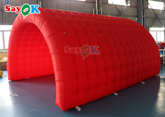 210D Oxford Cloth Inflatable Tunnel Tent Advertising Custom Blow Up Channel Tent