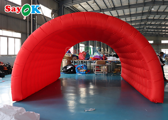 210D Oxford Cloth Inflatable Tunnel Tent Advertising Custom Blow Up Channel Tent