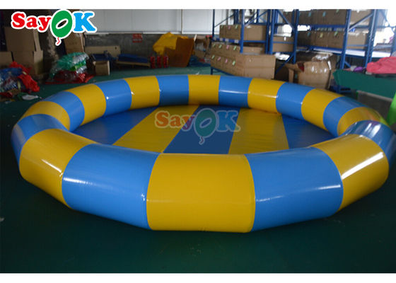 Air Tight 6m Inflatable Swimming Pools For Children Customized Color