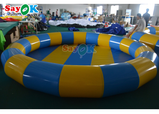 Air Tight 6m Inflatable Swimming Pools For Children Customized Color