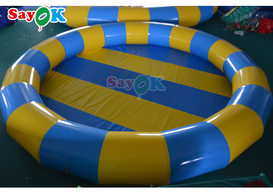 Air Tight 6m Inflatable Swimming Pools For Children Customized Color