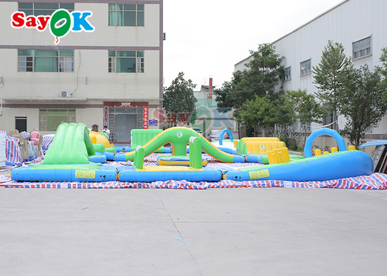 20x30m Inflatable Water Pool Obstacle Course Sport Games Digital Pringting