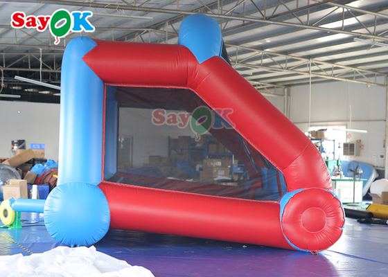 Commercial Inflatable Sports Games Red Blue IPS Shooting Game Inflable Carnival Game