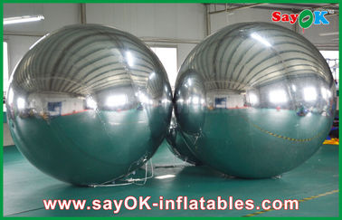 Big Inflatable Ball PVC Mirror Ball Customized Size For Event Decoration