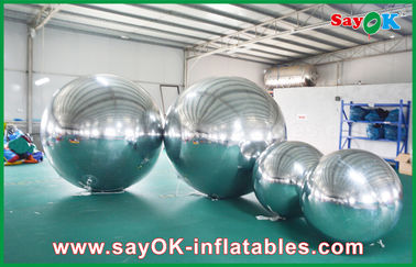 Big Inflatable Ball PVC Mirror Ball Customized Size For Event Decoration