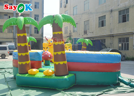 Giant Inflatable Bouncing Castle Commercial Inflatable Bounce Playground Anti Ruptured