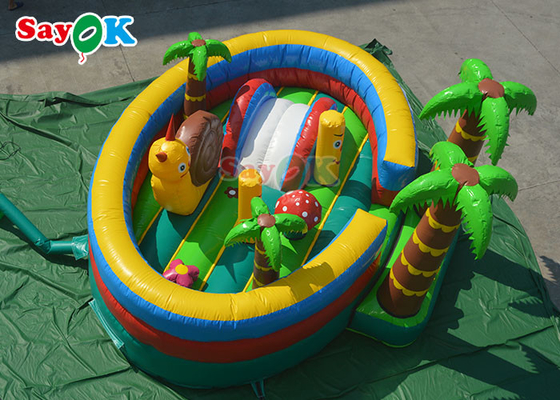 Giant Inflatable Bouncing Castle Commercial Inflatable Bounce Playground Anti Ruptured