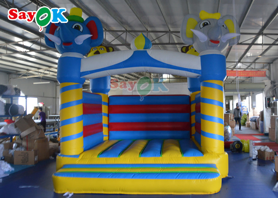 0.55mm PVC Outdoor Inflatable Bouncer Animal Theme Kids Blow Up Bounce House