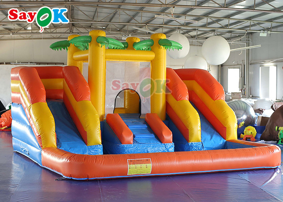 Amusement Park Pvc inflatable slide for kids