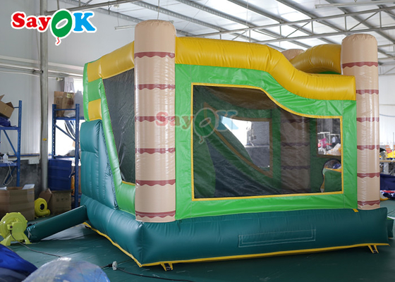 Commercial Bouncy House Inflable Jumping Castle Slide Combo 4x3.5x3.5mH