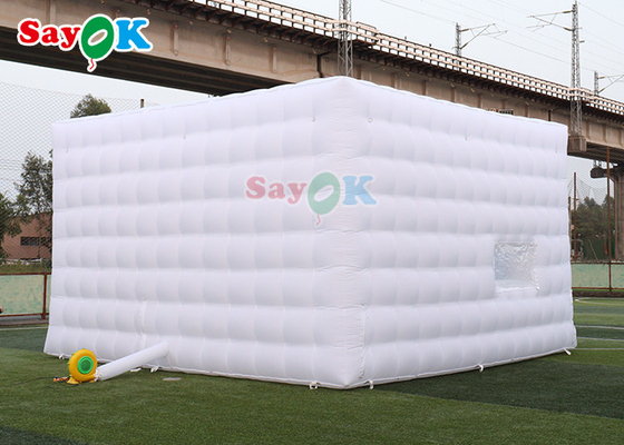 LED Light Inflatable Cube Tent Event Wedding Tents House Nightclub For Rental