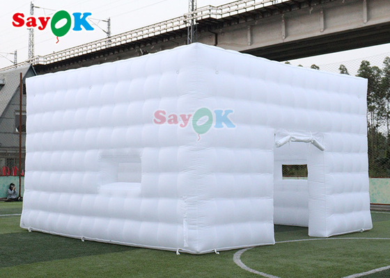 LED Light Event Wedding Tents House Nightclub Inflatable Cube Tent