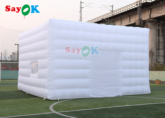 LED Light Event Wedding Tents House Nightclub Inflatable Cube Tent