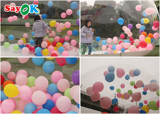 Kids Party Clear Igloo Dome Inflatable Bubble Tent For Rent Crystal Inflatable Bubble Balloons House