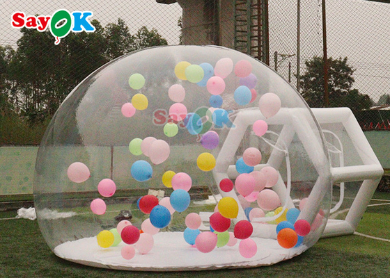 Inflatable balloons bubble Dome Tent Transparent Bubble Family Wedding Party Bubble clear Room for Camping