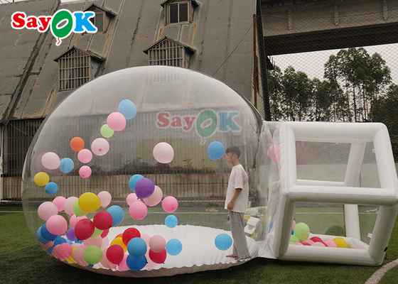 Kids Bubble Bouncy Inflatable Air Tent Balloon Clear Domes Tent